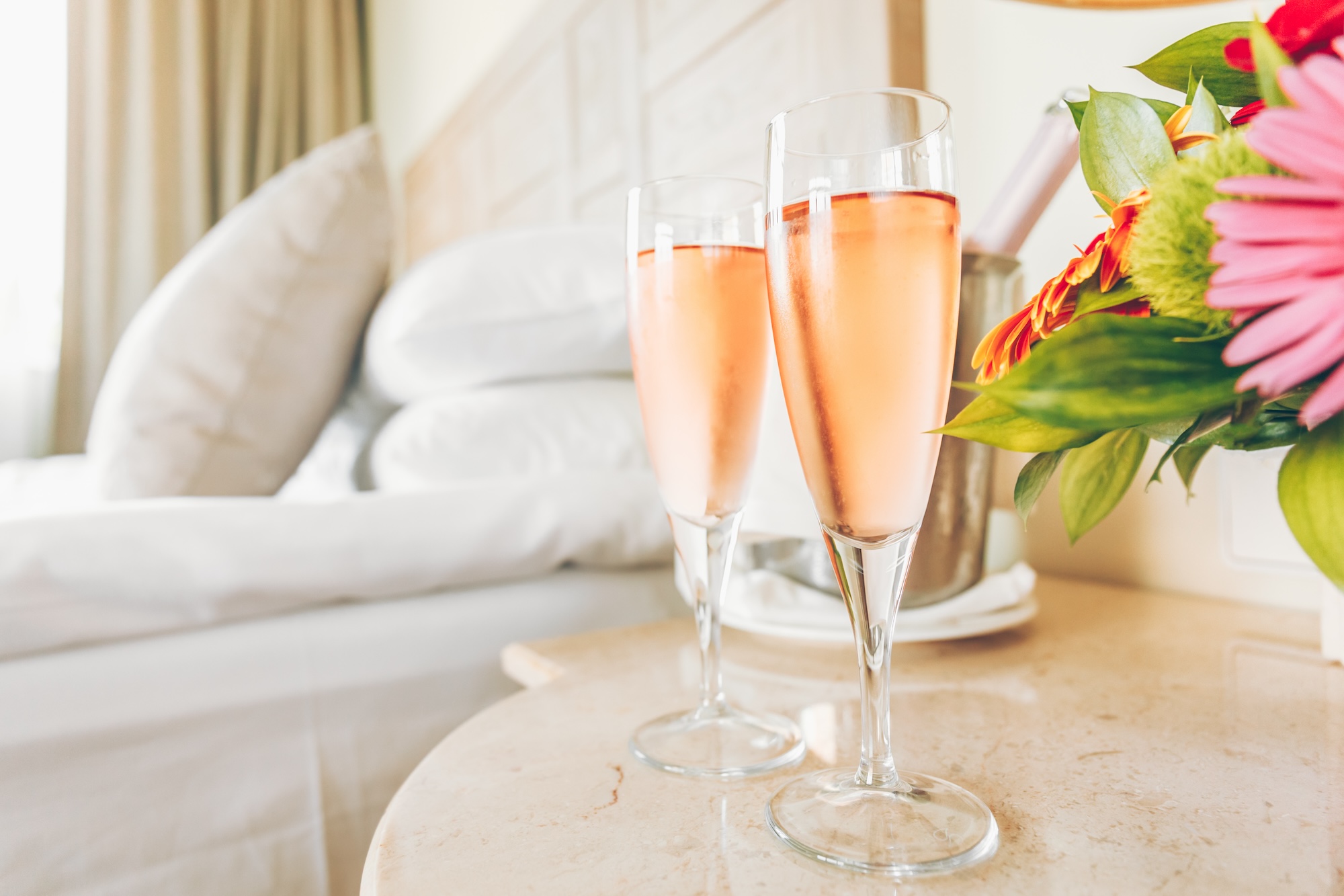 bottle of champagne